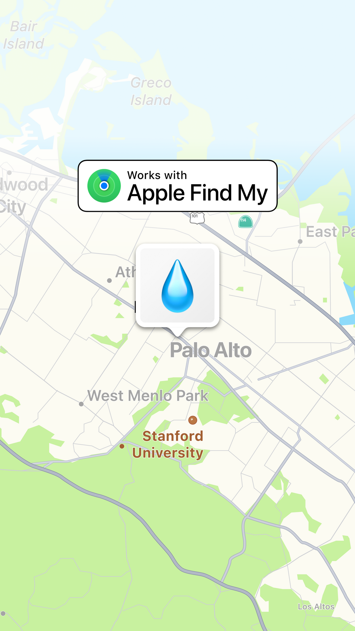 Localisation de la HidrateSpark PRO 2 avec Apple Find My