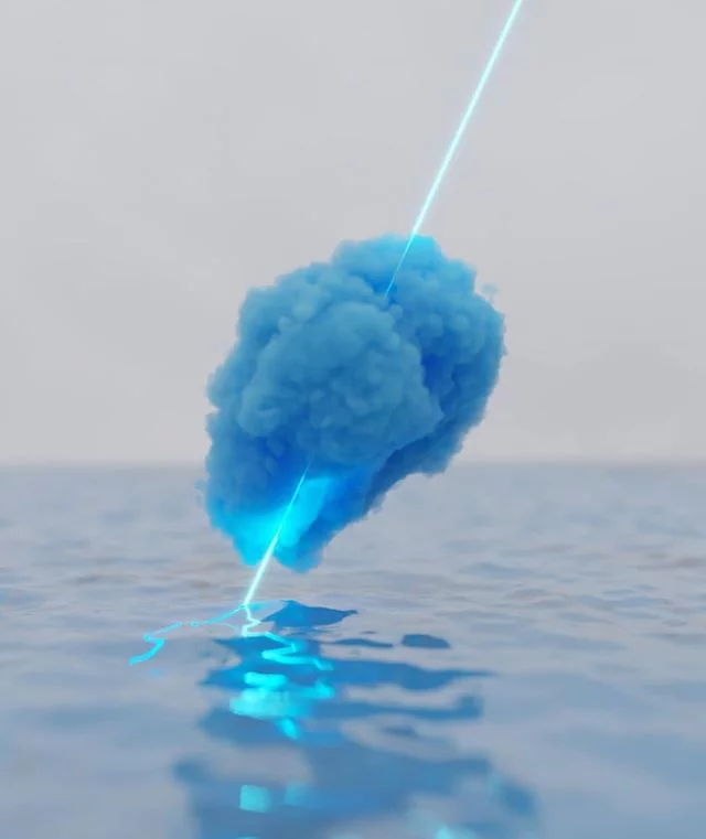 dovneon nuage bleu