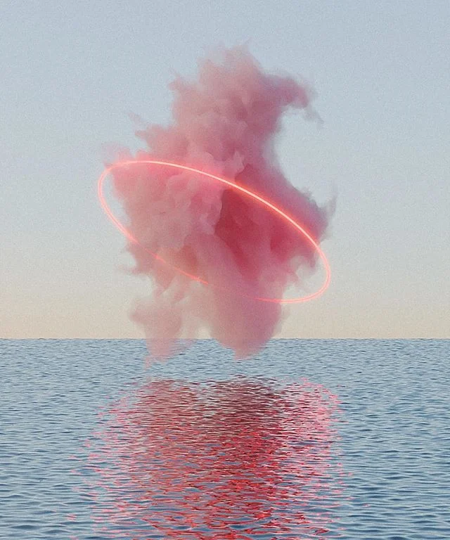 cercle rouge nuage