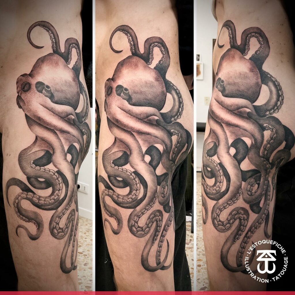 tatoo kraken