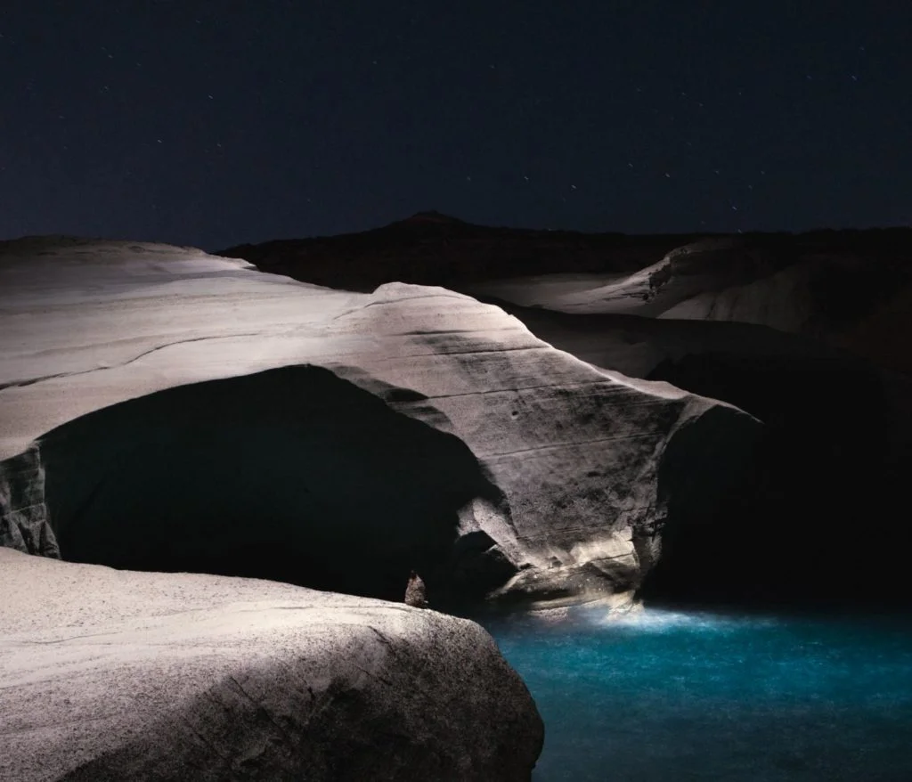 montagne dans l'eau
