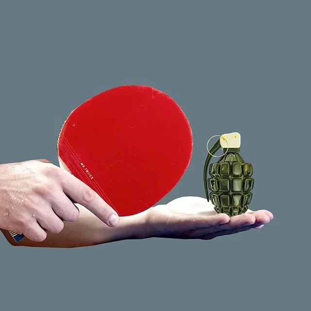 #tennis #bang #pingpong #tabletennis #tischtennis #sports #grenada #grenade #granate #fun #war #peace #freedom #stop #china #japan #hand #mrtwiice