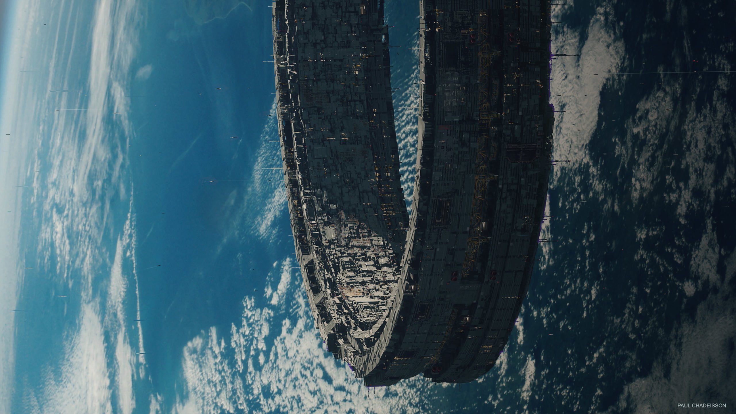 Les cités spatiales de Paul Chadeisson