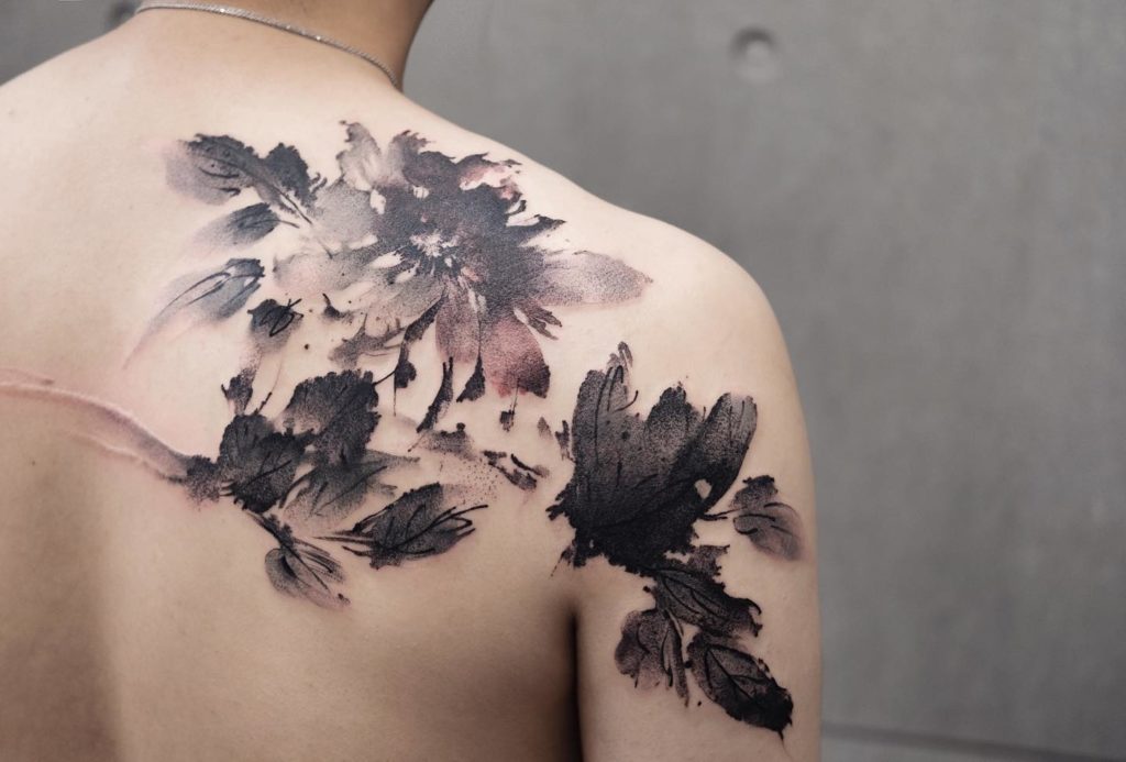 Chen Jie tatouage