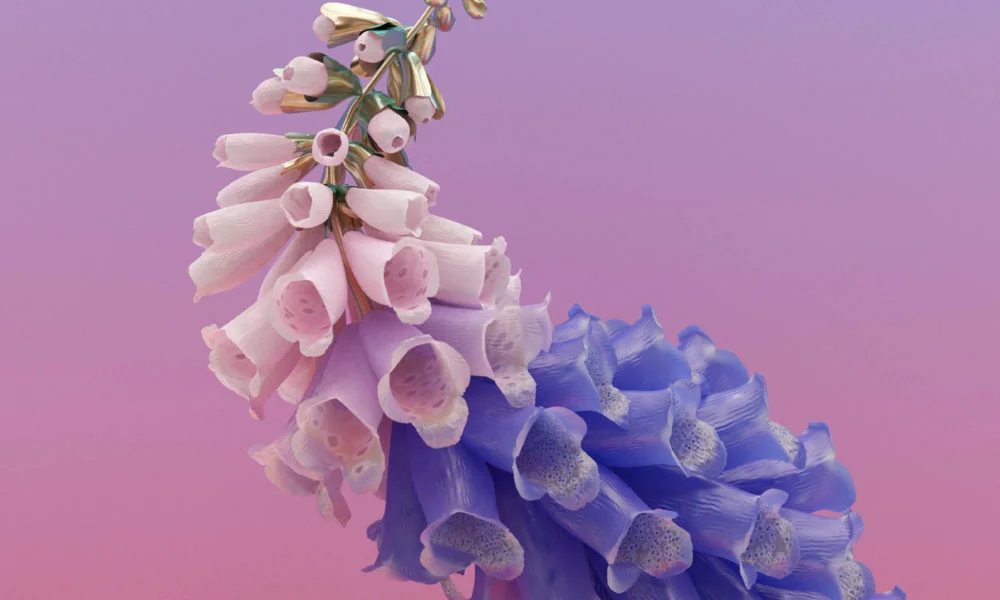 Pochette de Skin, deuxième album studio de Flume sorti en 2016