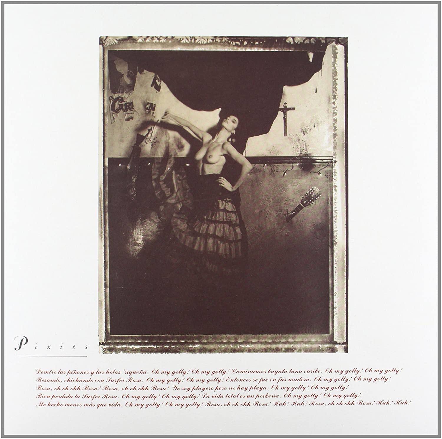 Pochette de Surfer Rosa, premier album studio des Pixies sorti en 1988