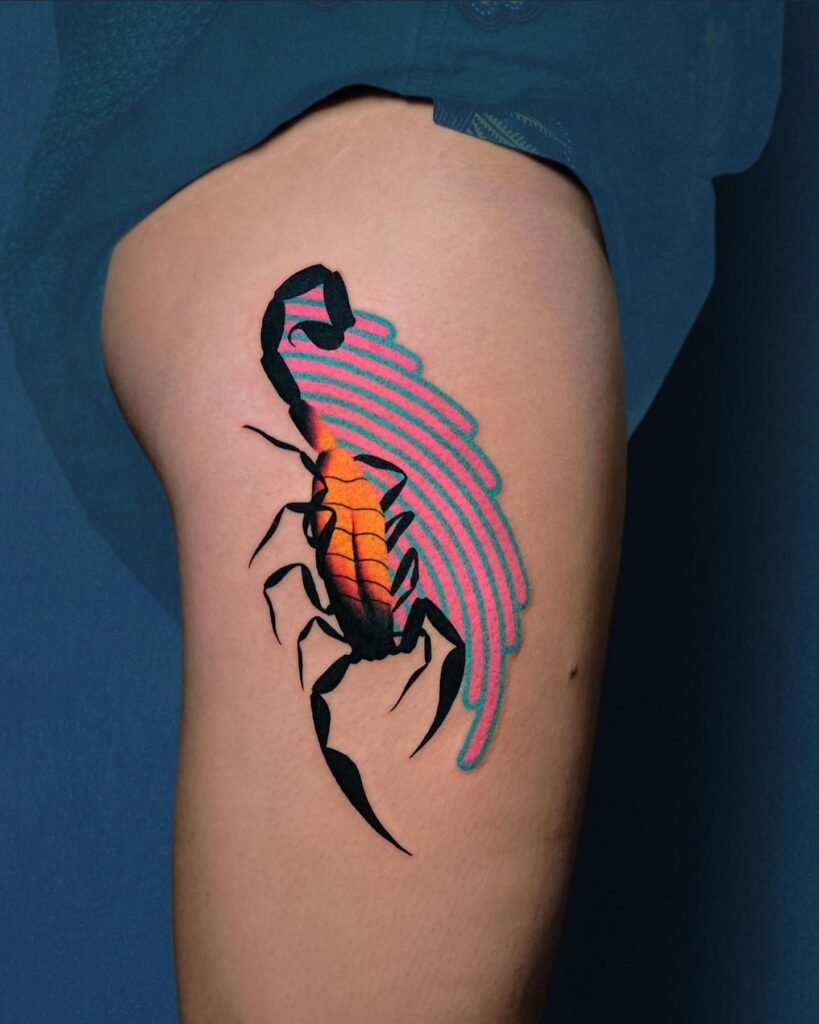 tatouage scorpion