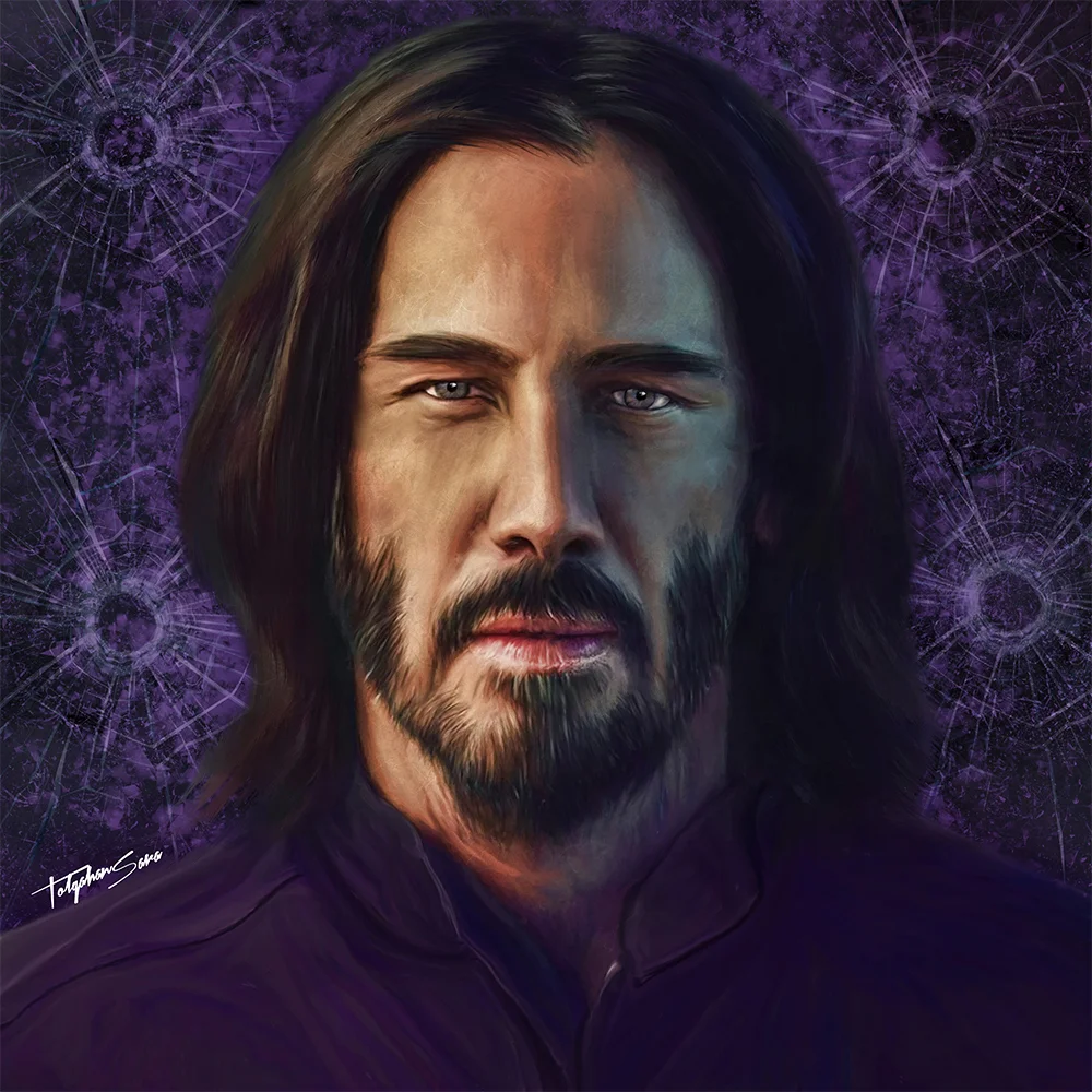 Les peintures digitales de Tolgahan Sara John Wick