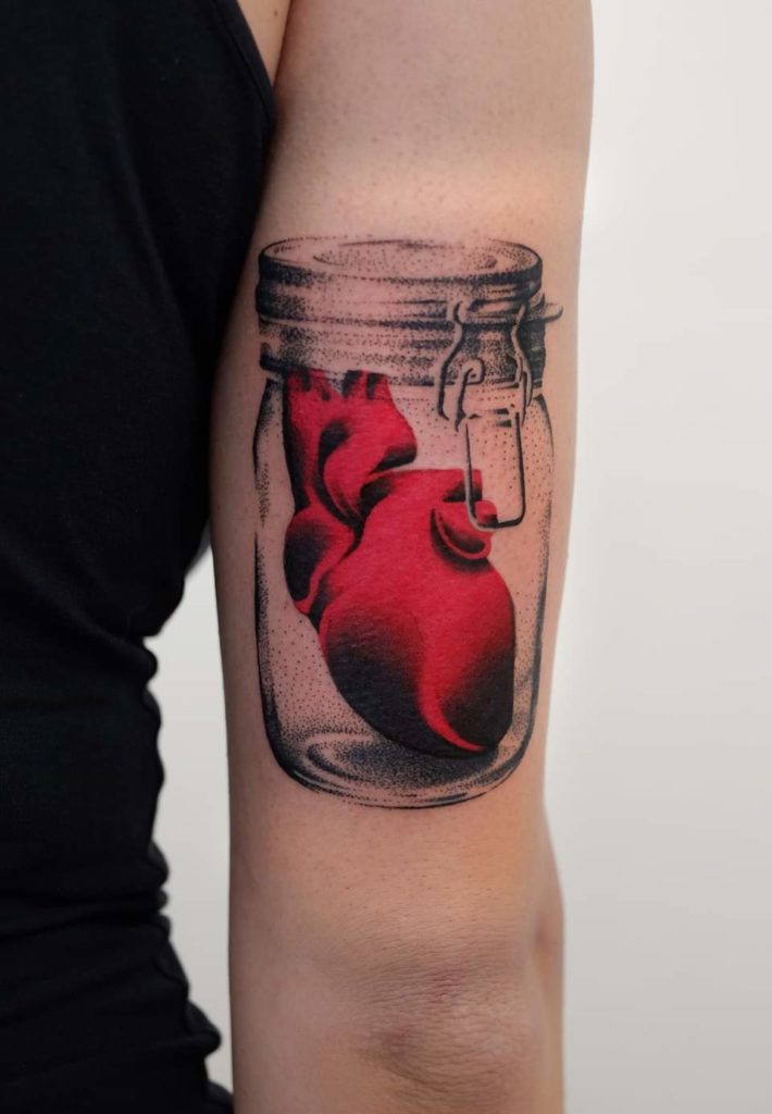 Les tatouages significatifs de Aleksy Marcinow