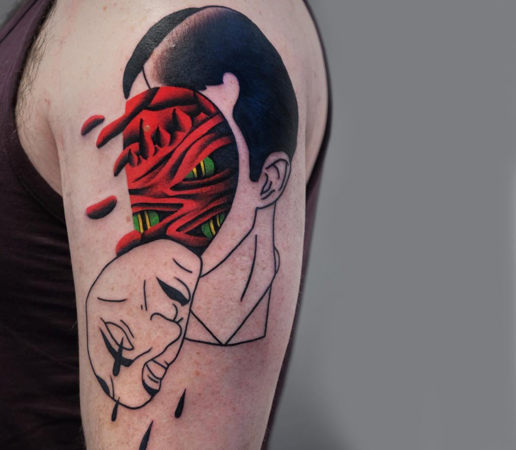 Les tatouages significatifs de Aleksy Marcinow