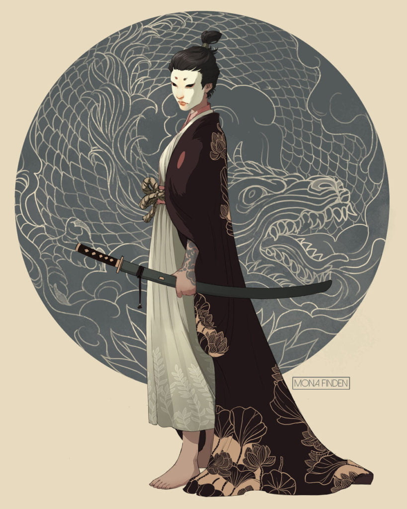 Les illustrations de Mona Finden