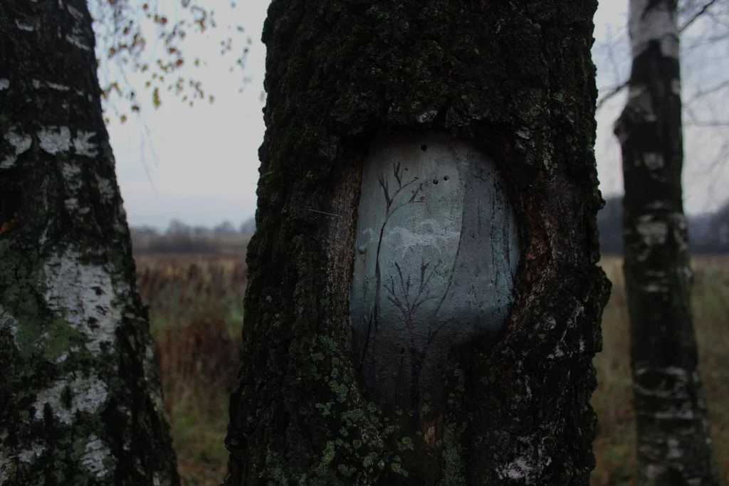 Les arbres peints de Dudnikova Eugeniya