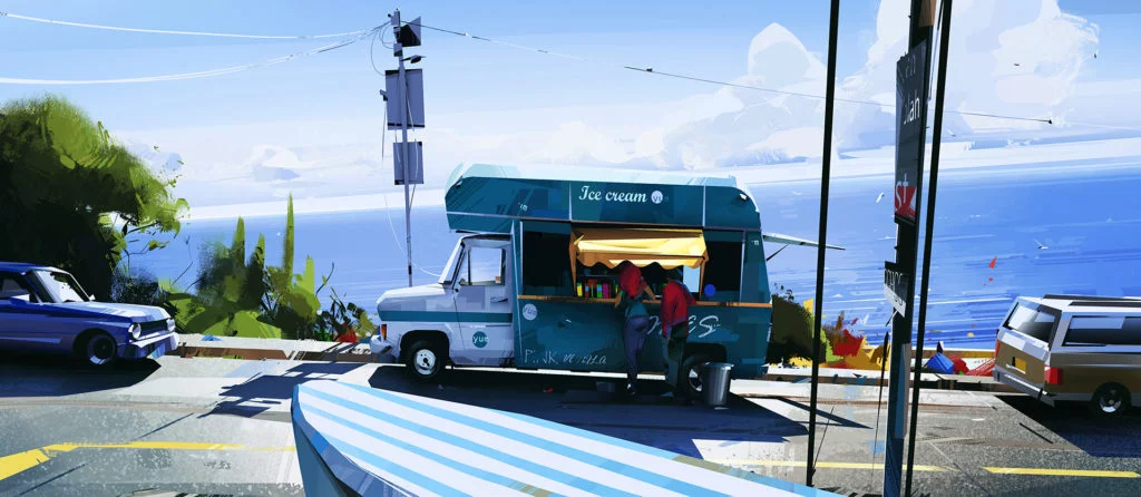 Les illustrations dynamiques de Michal Sawtyruk