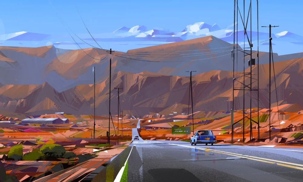 Les illustrations dynamiques de Michal Sawtyruk