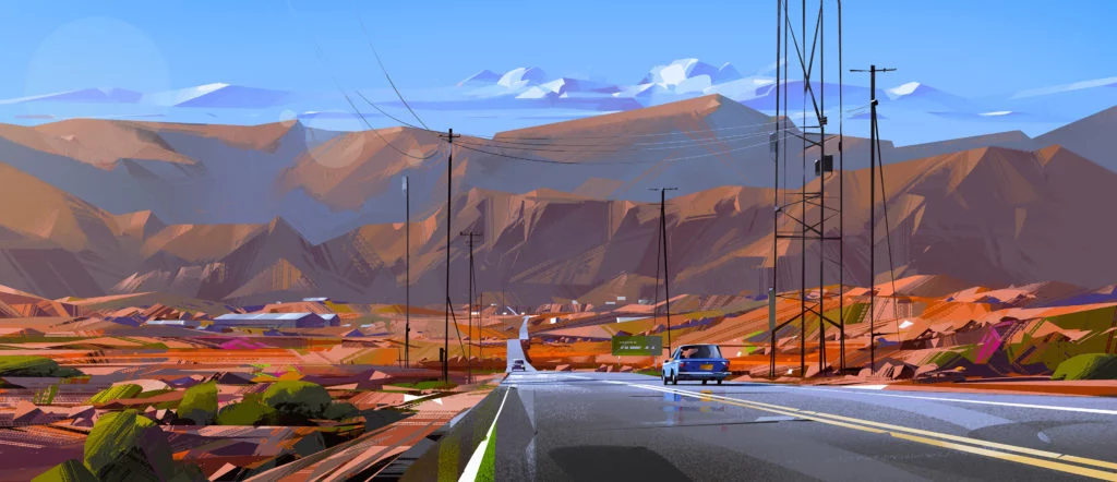 Les illustrations dynamiques de Michal Sawtyruk
