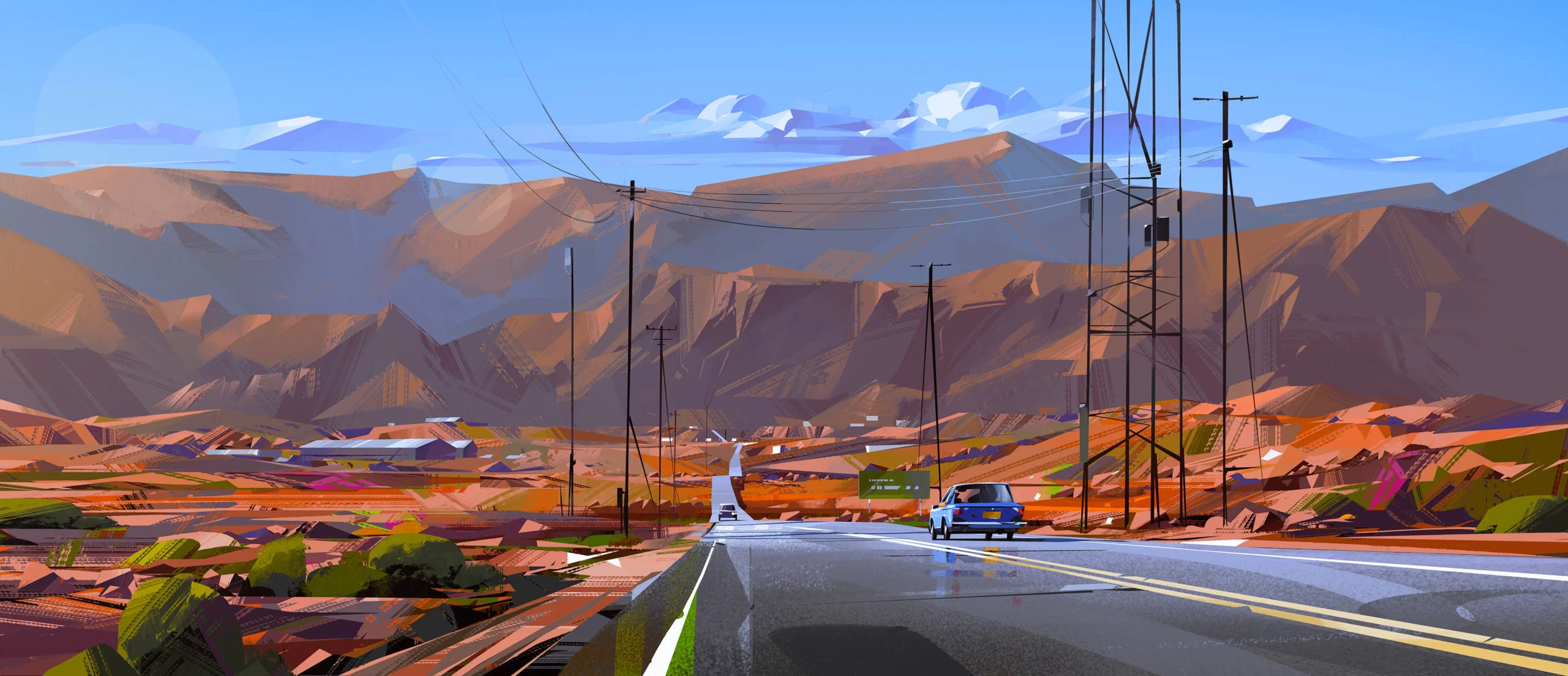 Les illustrations dynamiques de Michal Sawtyruk