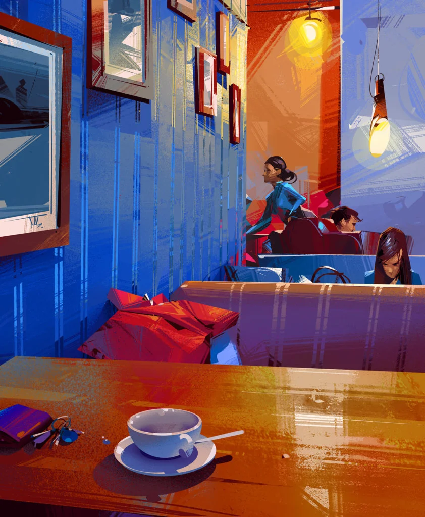 Les illustrations dynamiques de Michal Sawtyruk