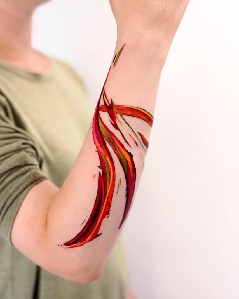 tatouage aquarelle