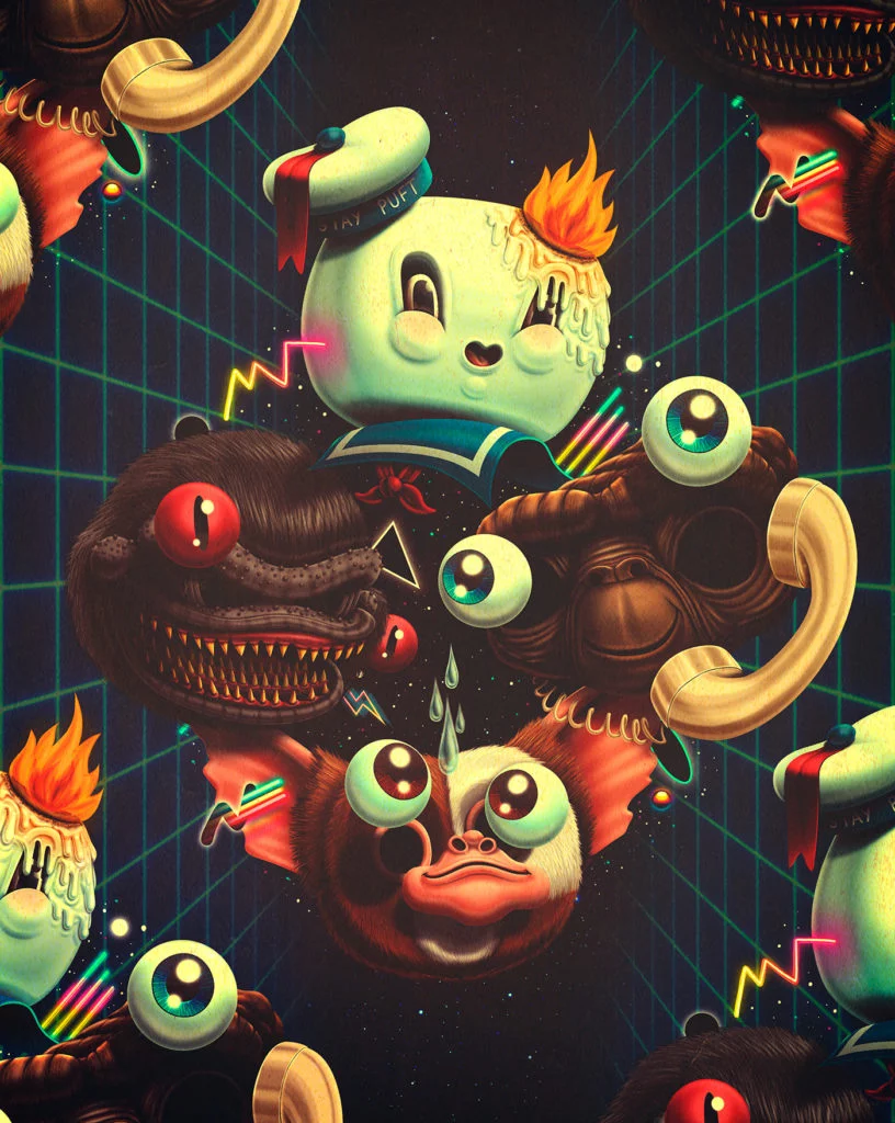 La pop culture déstructurée par Bakea