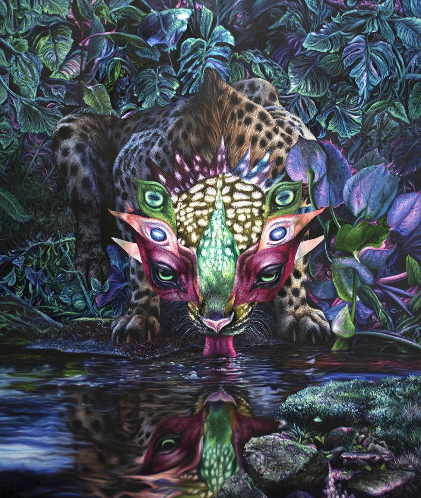 Animal Crown – Angela Gram peinture animal hybride