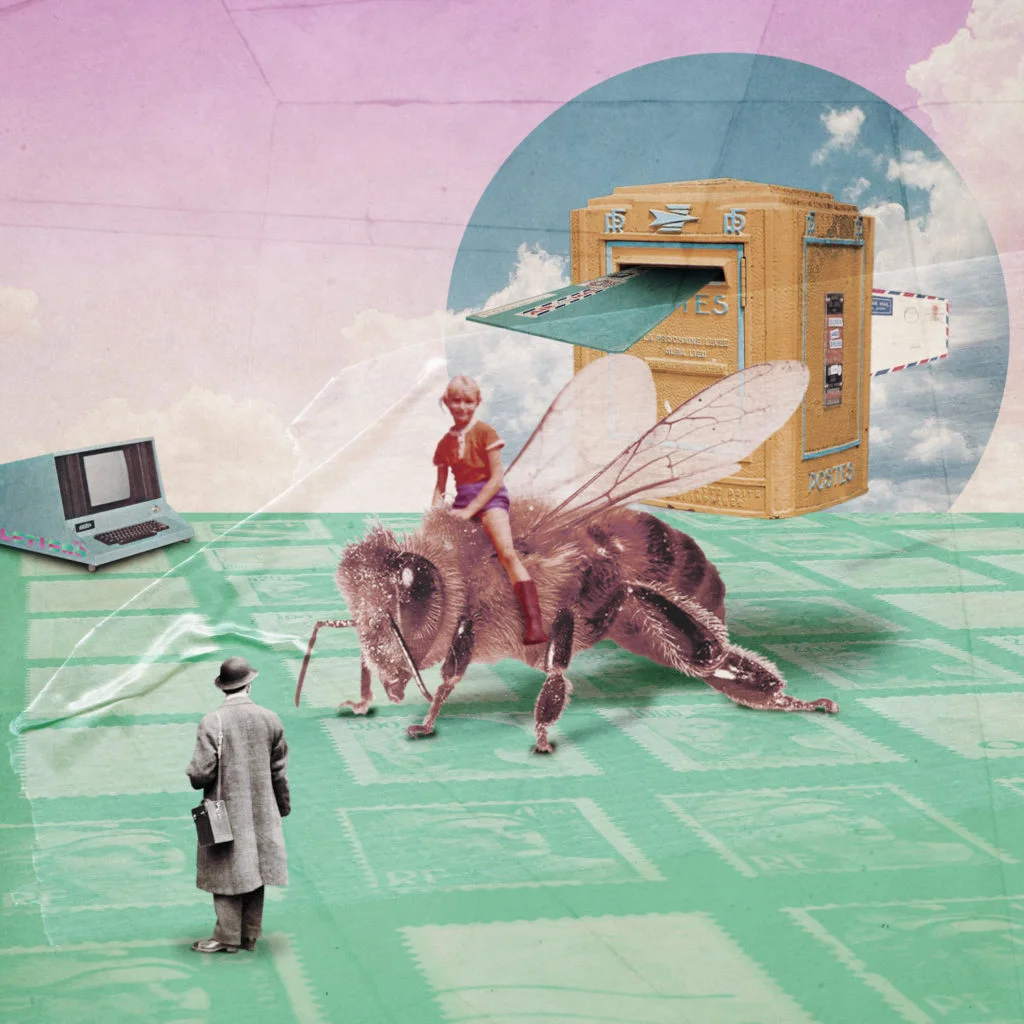 Les collages surréalistes par SLip