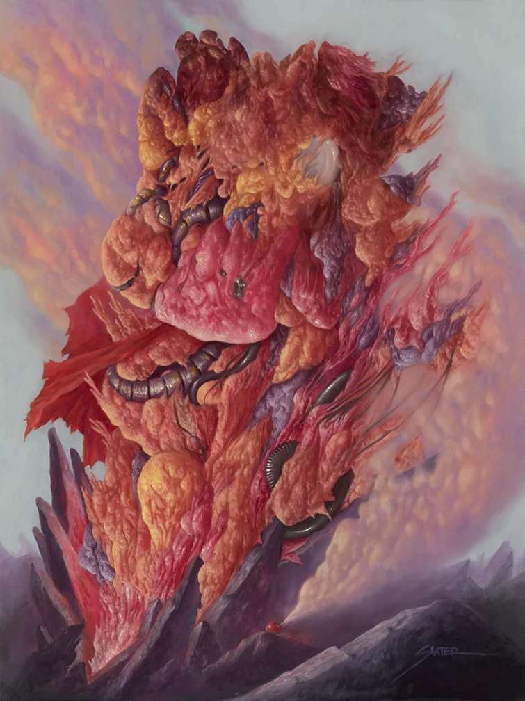 I am Tetsuo – Bennett Slater peinture classique futuriste