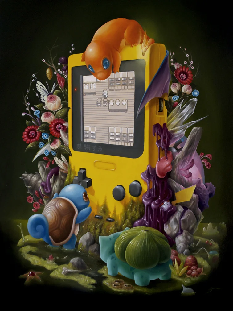 Choose Wisely – Bennett Slater peinture classique futuriste