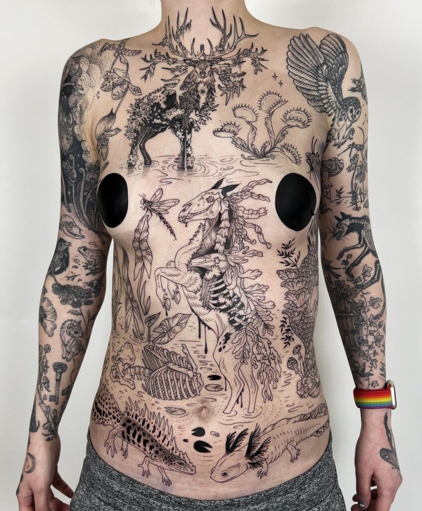 tatouage fantastique