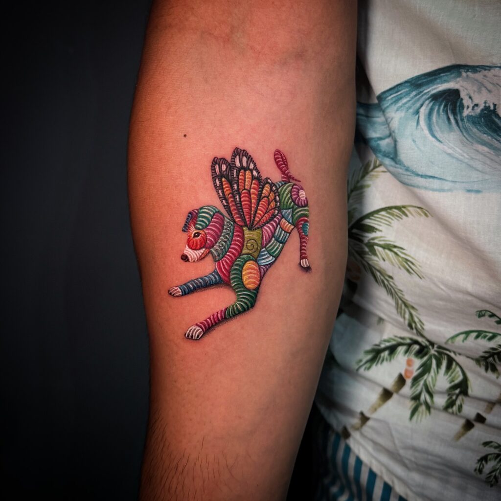 tatouage broderie