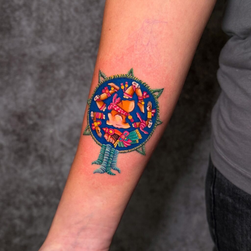 tatouage broderie