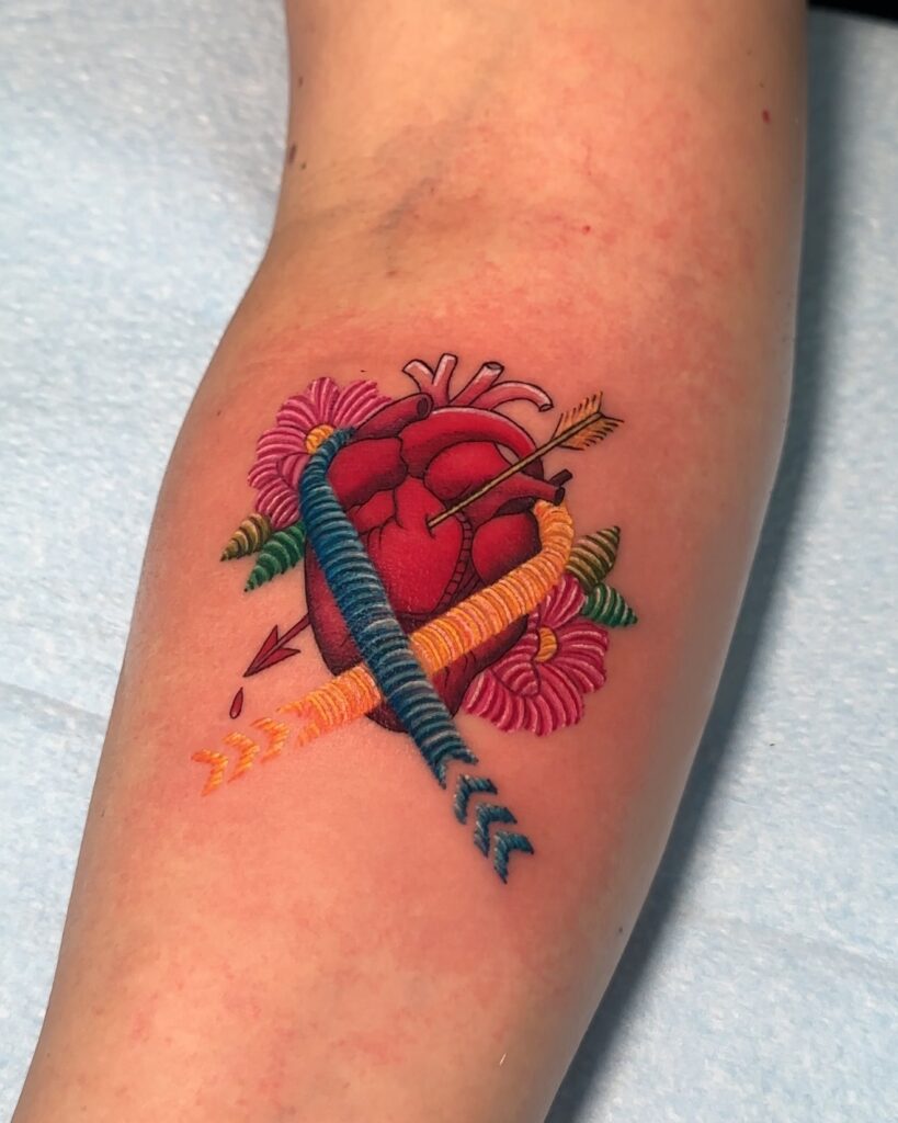 tatouage broderie