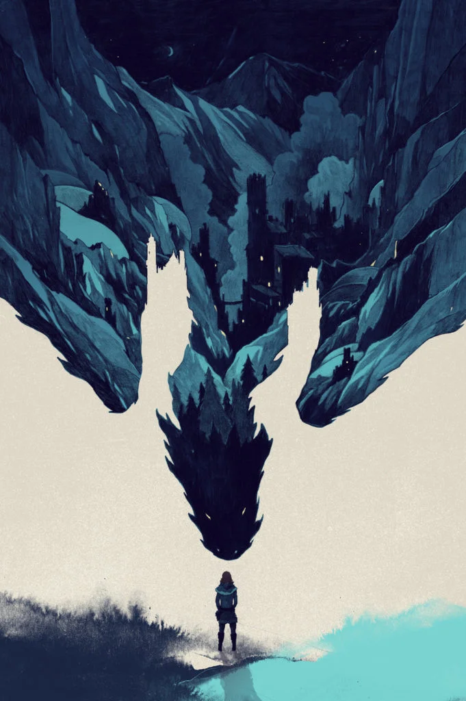 Les illustrations saisissantes par Simon Prades