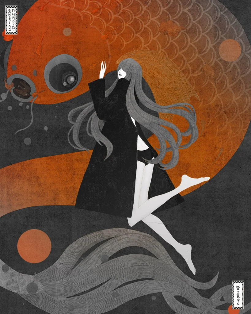 Les captivantes illustrations par Kotaro Chiba