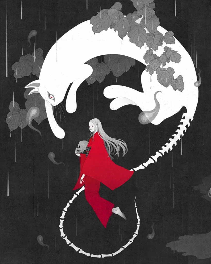 Les captivantes illustrations par Kotaro Chiba