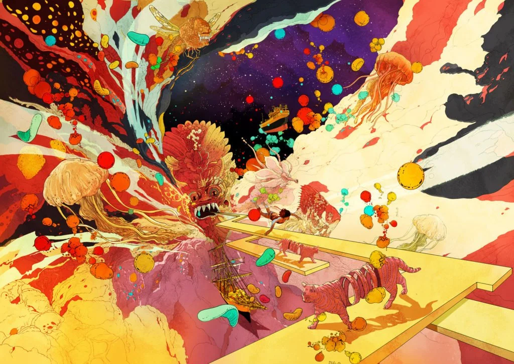 Les fabuleuses illustrations par Shan Jiang