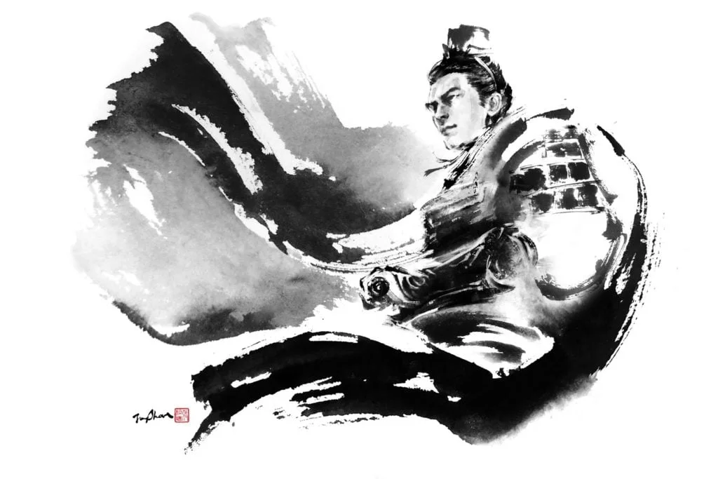 Les illustrations à l’encre par Jungshan Ink