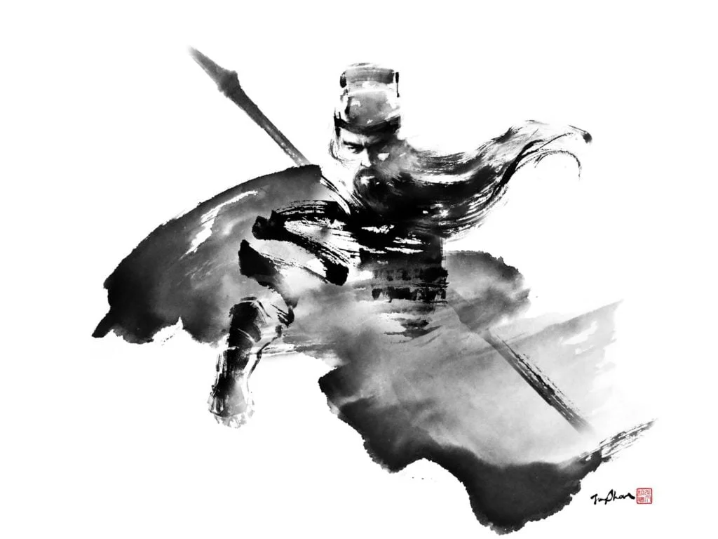 Les illustrations à l’encre par Jungshan Ink