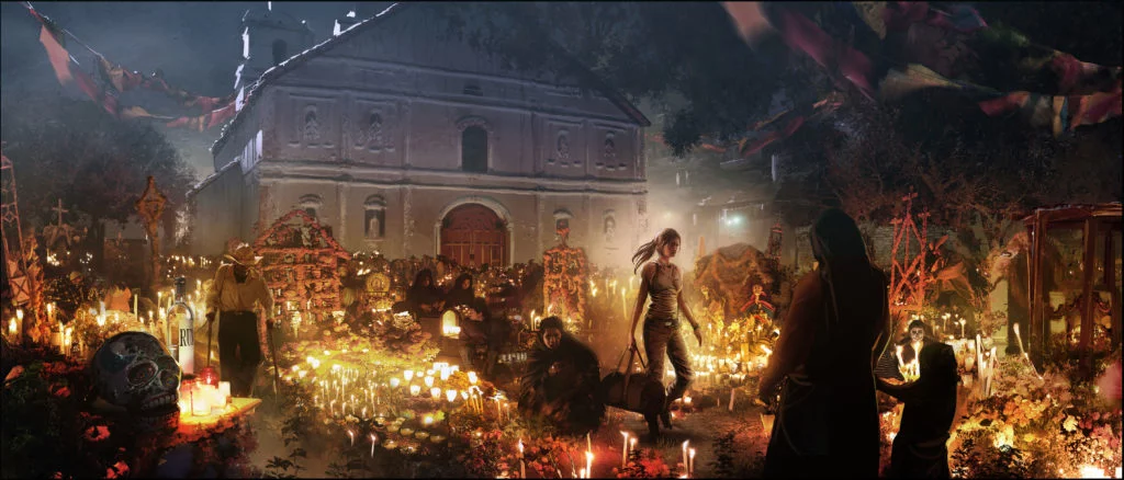 Les concept arts de Shadow of the Tomb Raider illustration