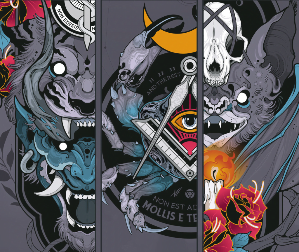Les animaux-totems par Viscera Vicarious