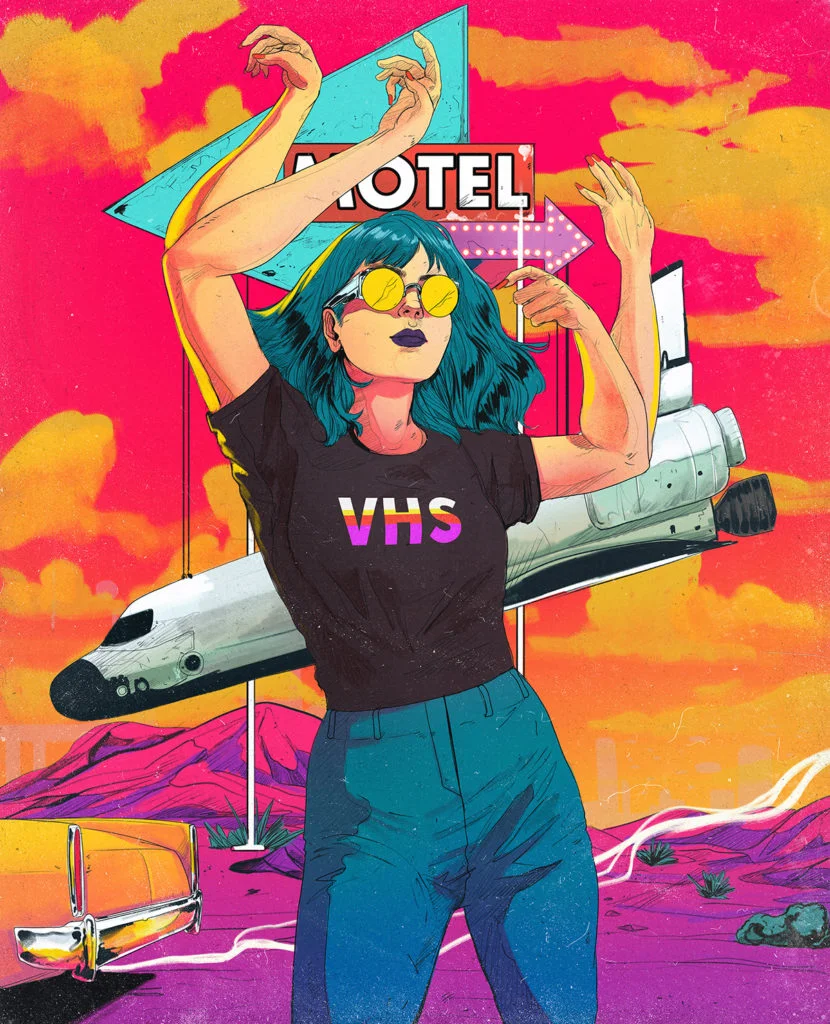 Les électrisantes illustrations par Bruno Ferreira