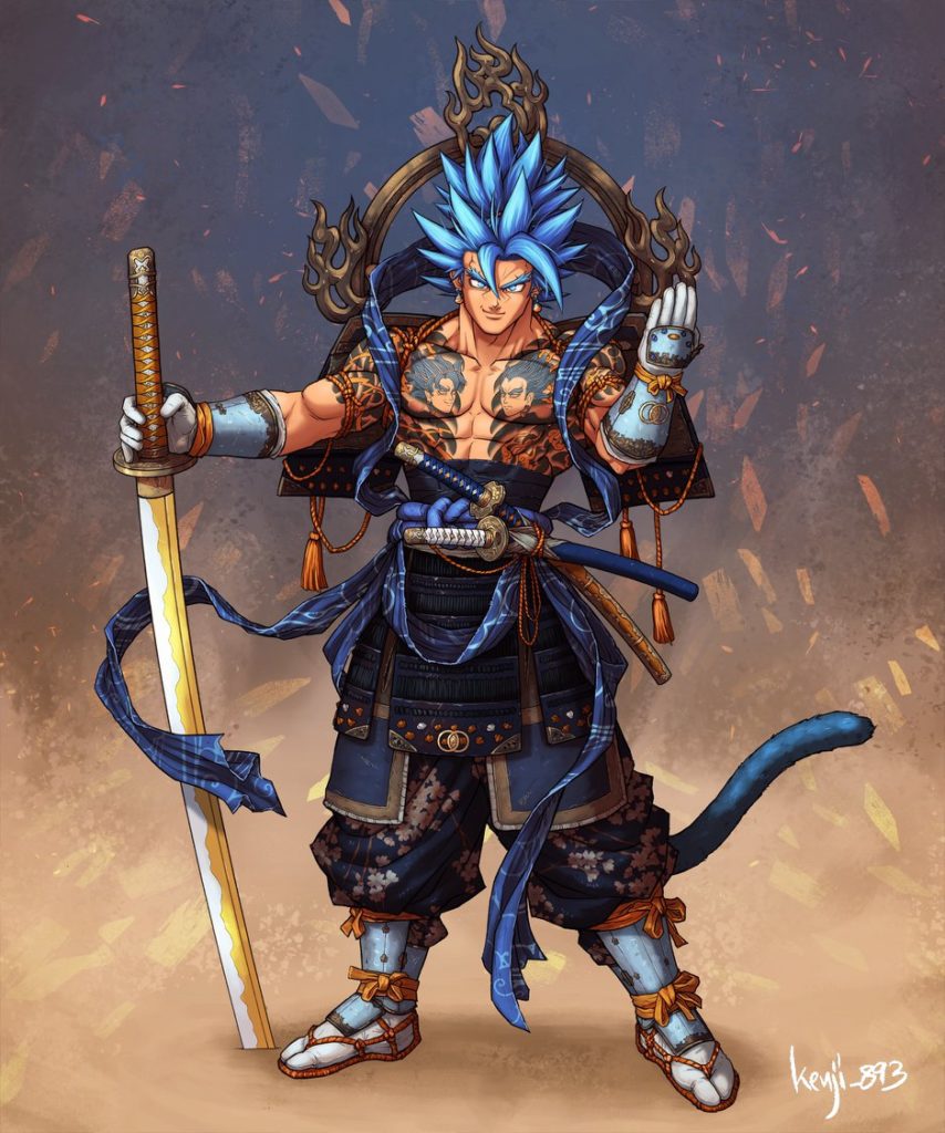 Samurai Vegito Blue