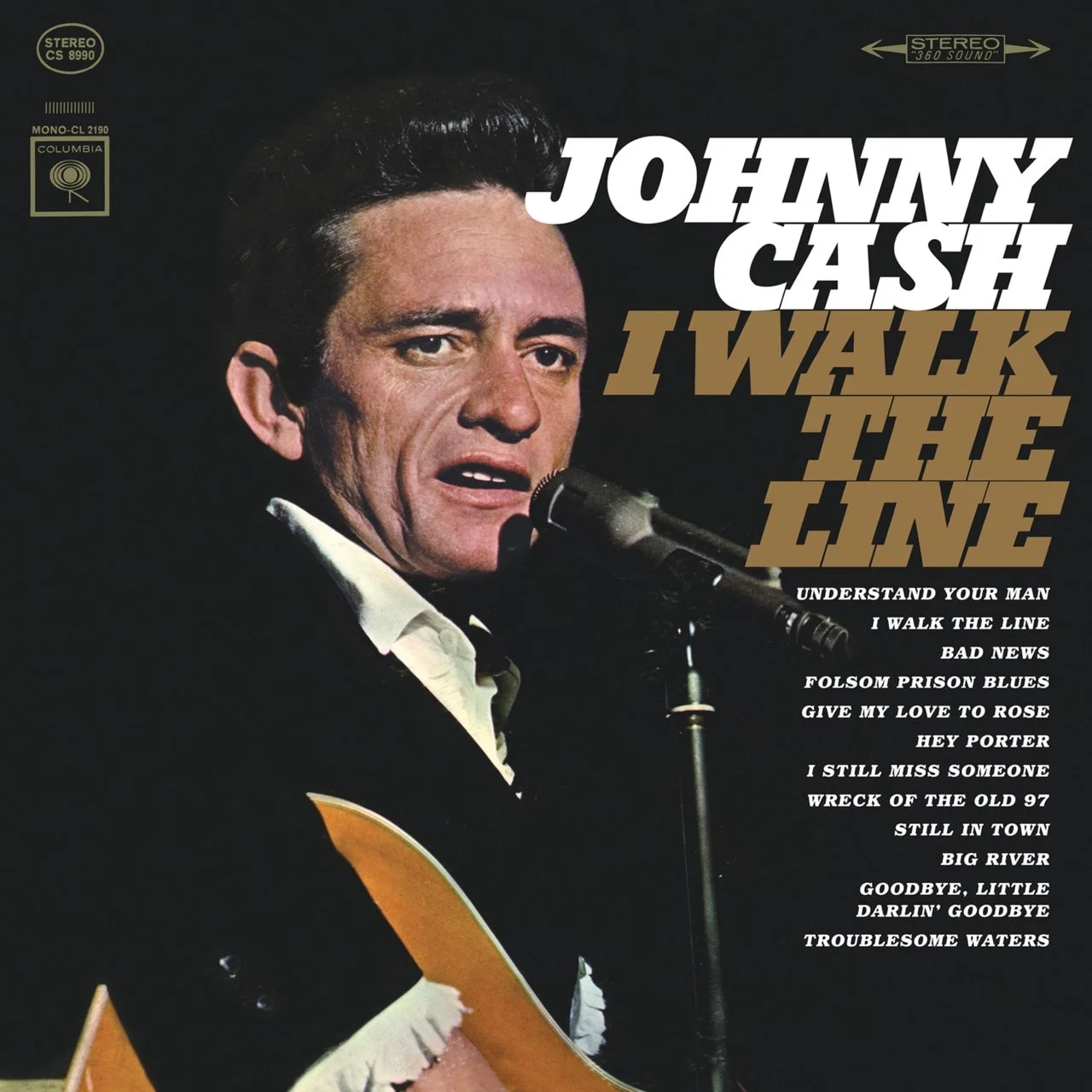 Pochette de l’album I Walk the Line de Johnny Cash, publié en 1964