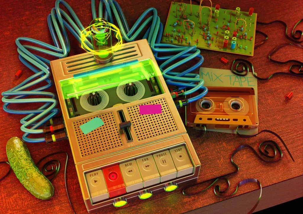 Rick & Morty electronics pokedstudio