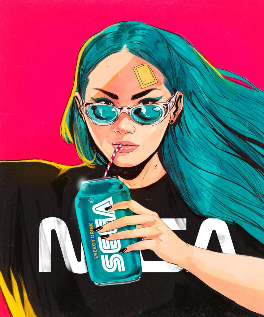 Les électrisantes illustrations par Bruno Ferreira