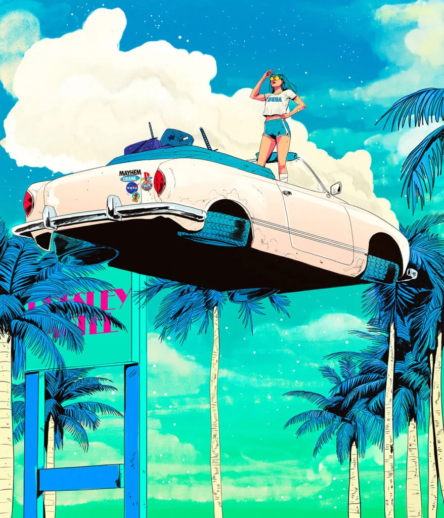 Les électrisantes illustrations par Bruno Ferreira