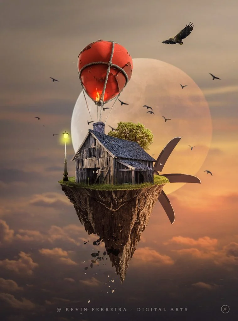 Les photomanipulations oniriques par Kevin Ferreira