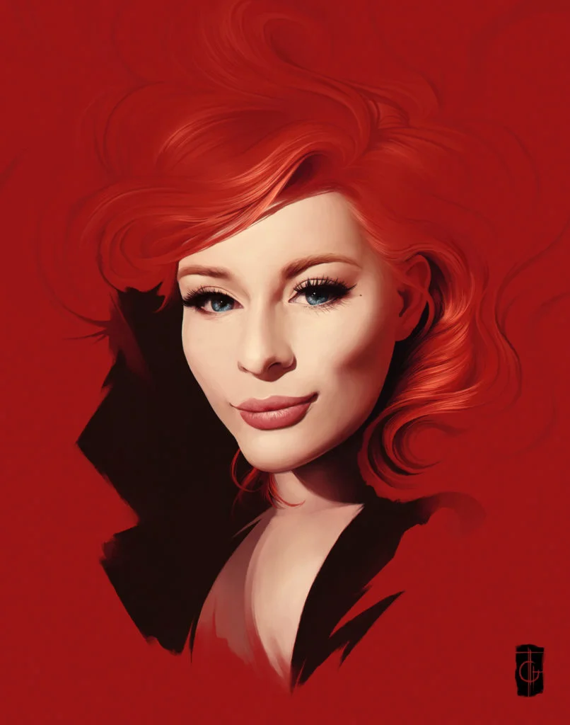 Les portraits vaporeux par Rodney Amirebrahimi
