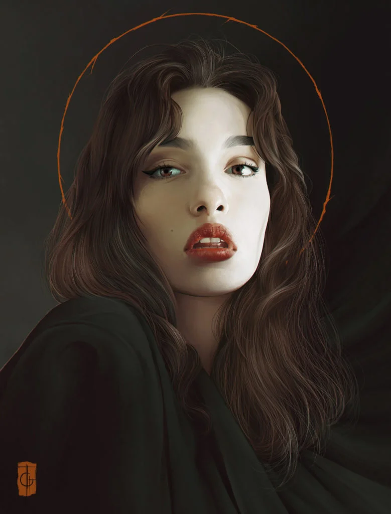 Les portraits vaporeux par Rodney Amirebrahimi