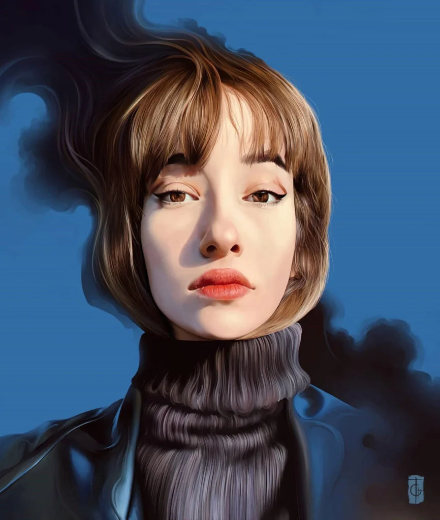 Les portraits vaporeux par Rodney Amirebrahimi