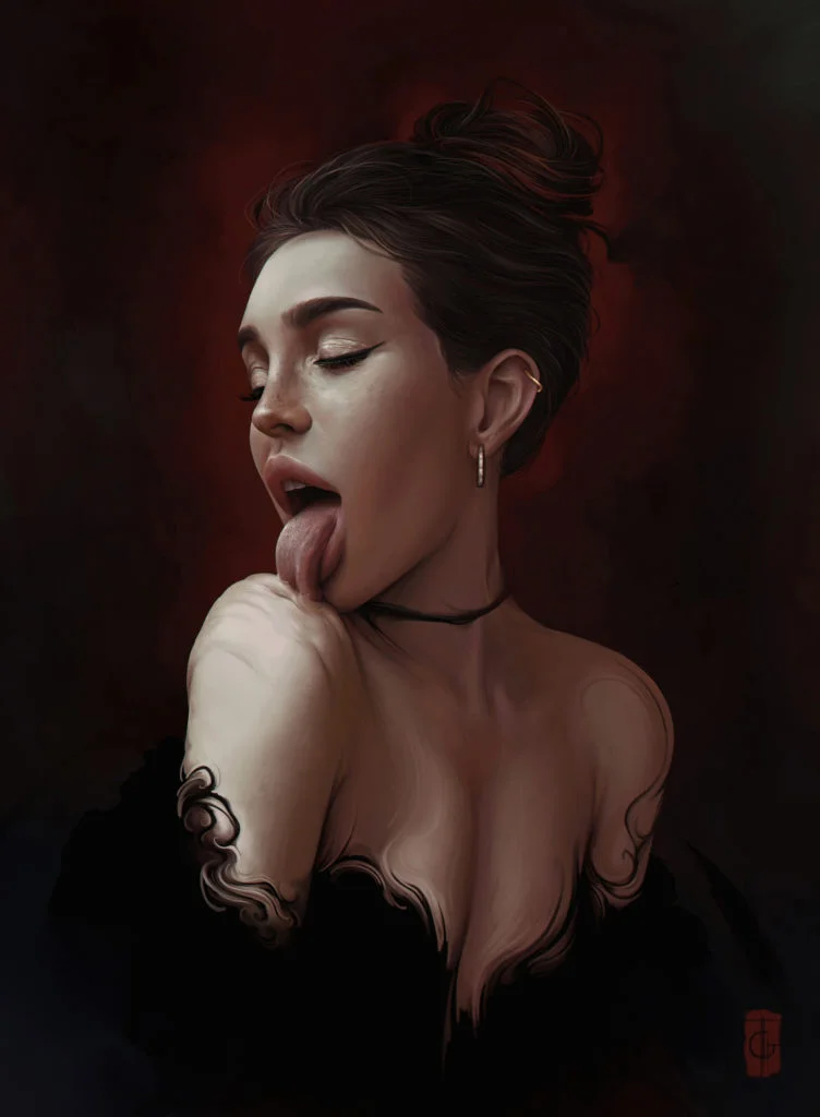 Les portraits vaporeux par Rodney Amirebrahimi